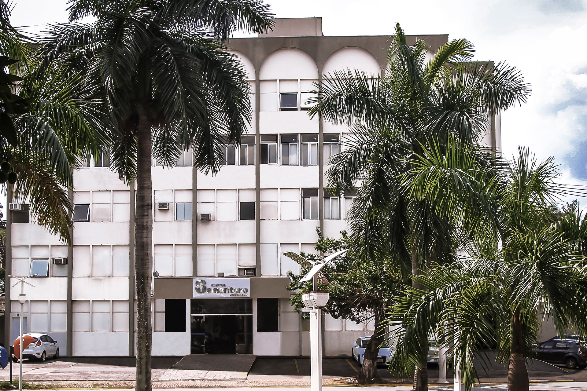 Fachada do Hospital Samaritano em Americana