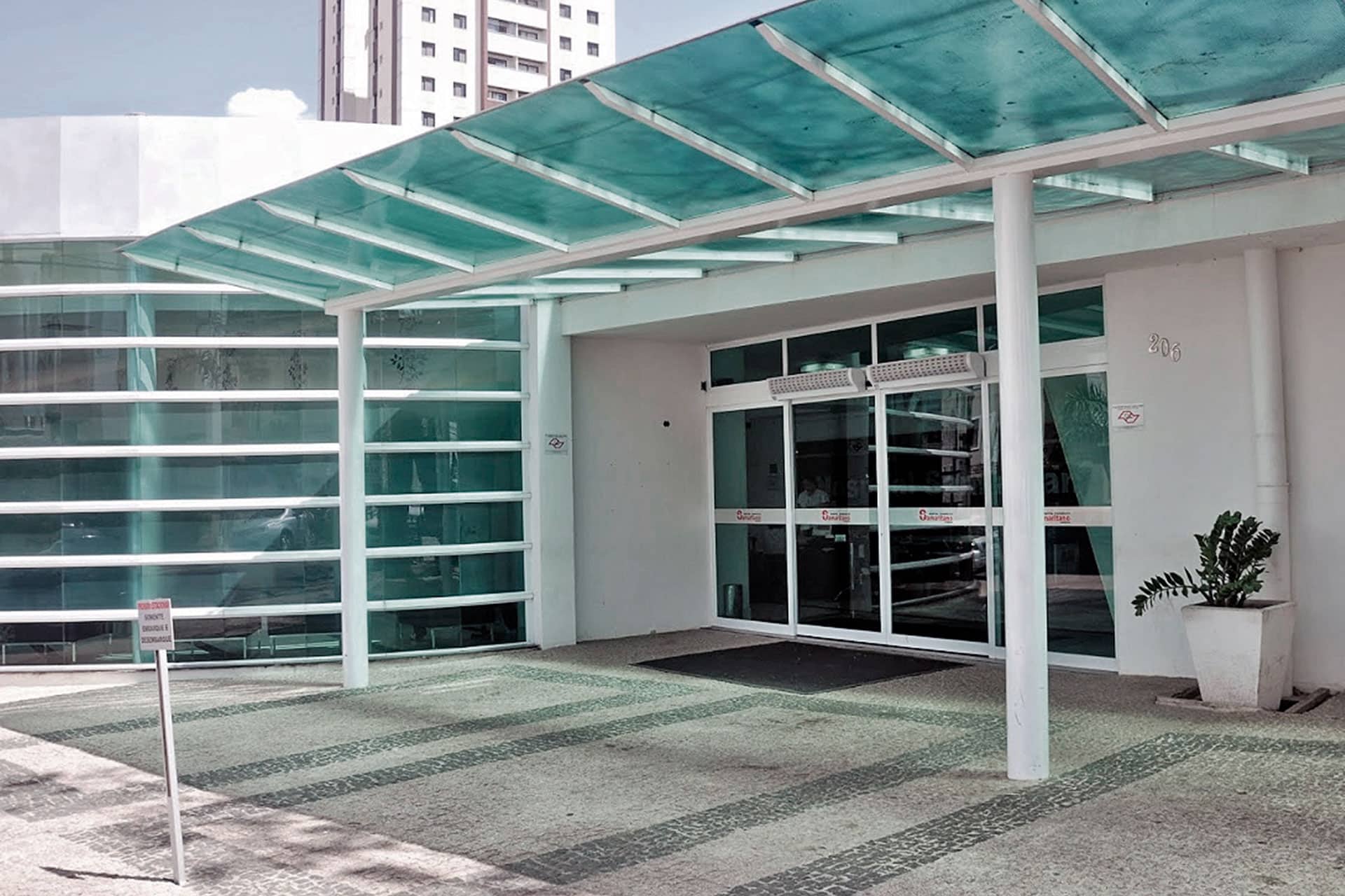 Entrada do Hospital Samaritano de Campinas