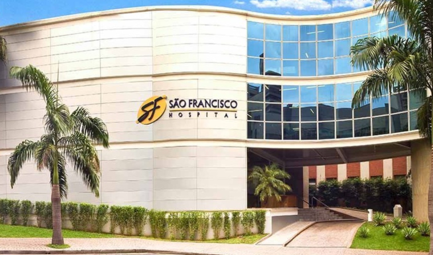 Fachada do Hospital São Francisco em Ribeirão Preto